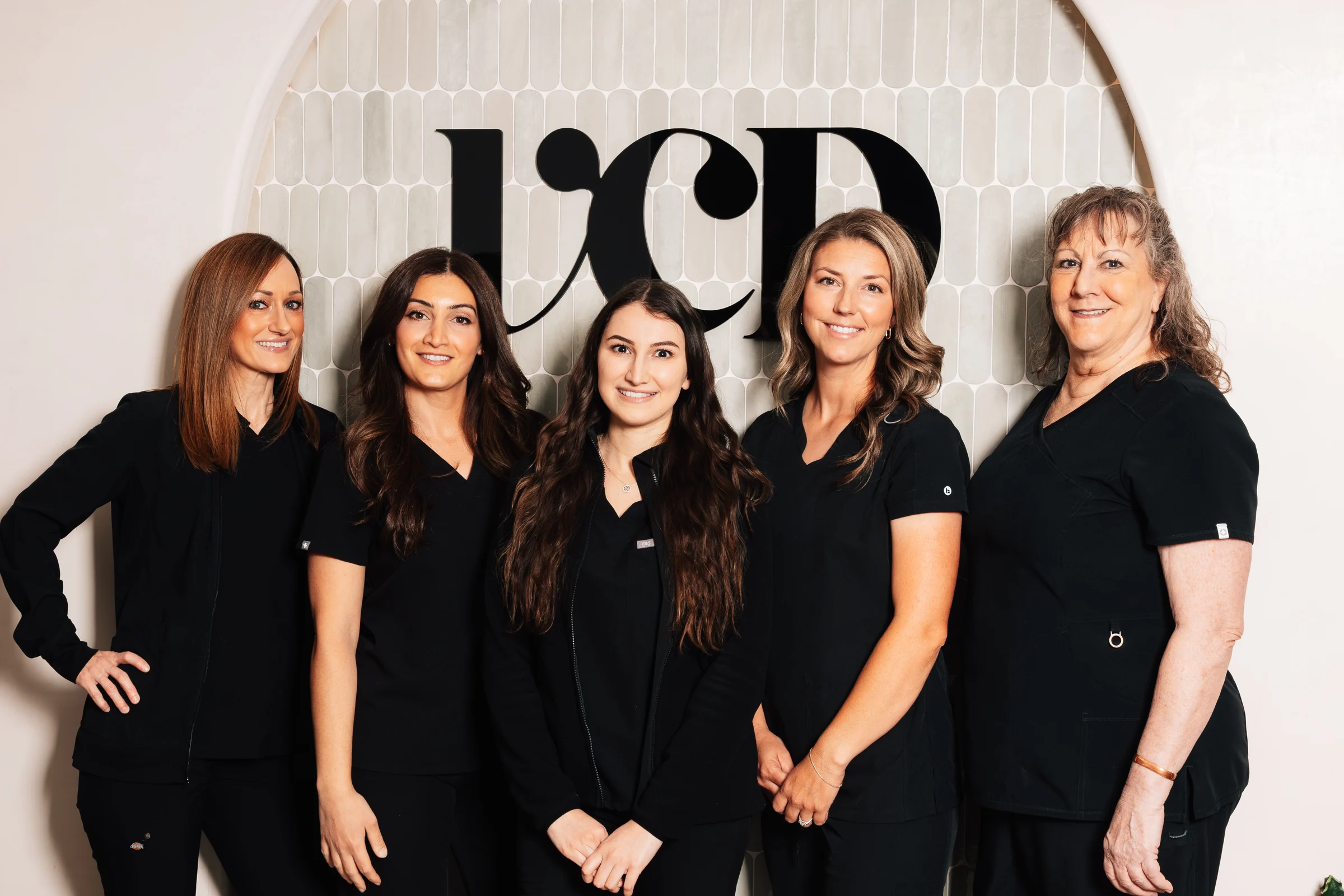 Vegas Choice Dental team in black scrubs